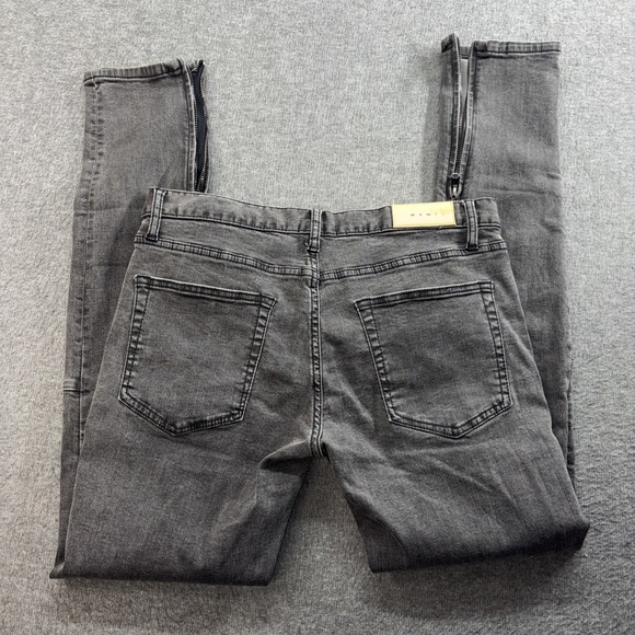 SkinnyJeans Other - MNML SLIM JEANS ANKLE ZIP Men's Size 33 Black